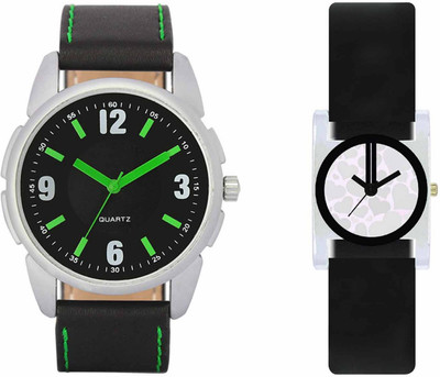 

Volga VL26VT06 Exclusive Leather & Plastic Boys & Girls Combo Watch - For Men & Women