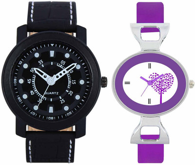 

Volga VL15VT28 Exclusive Leather & Plastic Boys & Girls Combo Watch - For Men & Women