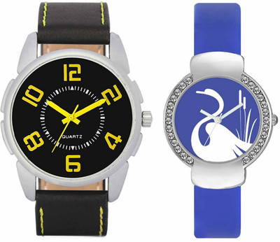 

Volga VL25VT23 Exclusive Leather & Plastic Boys & Girls Combo Watch - For Men & Women