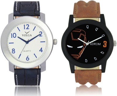 Shivam Retail VL11LR04 New Latest Collection Leather Strap Men Watch  - For Boys   Watches  (Shivam Retail)