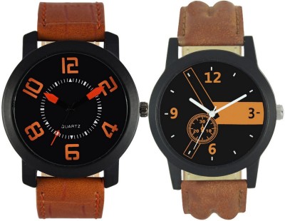 Shivam Retail VL20LR01 New Latest Collection Leather Strap Men Watch  - For Boys   Watches  (Shivam Retail)