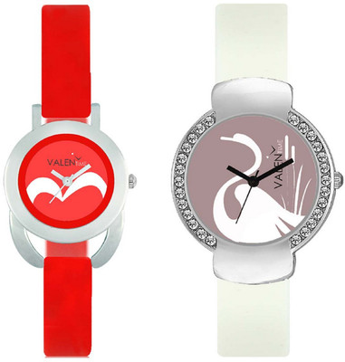 

VALENTIME VT19-26 Colorful Beautiful Womens Combo Wrist Watch - For Girls