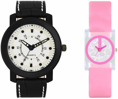 View Volga VL16VT08 Exclusive Leather & Plastic Boys & Girls Combo Watch  - For Men & Women Wrist Watches Price Online(Volga)