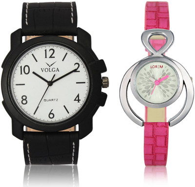 

Volga VL13LR205 New Exclusive Collection Leather Strap-Belt Mens Watches Best Offer Combo Watch - For Boys