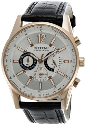 Titan NC9322WL01 Octane Analog Watch For Men Titan Wrist Watches