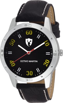 OCTIVO MARTIN OM-LT 1005 BLACK Watch  - For Men   Watches  (OCTIVO MARTIN)