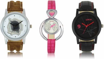 LOREM New LR08-09-205 Exclsive Best Stylish Combo Watch  - For Boys & Girls   Watches  (LOREM)