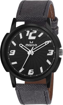 MARCO matte mr-lr4407-blk denim grey Watch  - For Men   Watches  (Marco)
