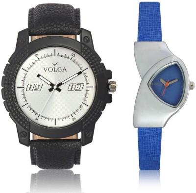 Shivam Retail VL38LR0208 New Latest Collection Leather Strap Boys & Girls Combo Watch  - For Men & Women   Watches  (Shivam Retail)