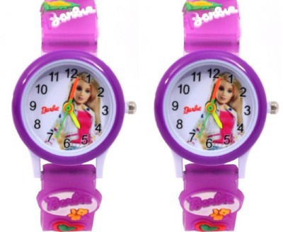 Arihant Retails Barbie Purple (Also best for Birthday gift and return gift for kids) Watch  - For Girls   Watches  (Arihant Retails)