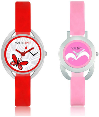 

VALENTIME VT4-18 Colorful Beautiful Womens Combo Wrist Watch - For Girls