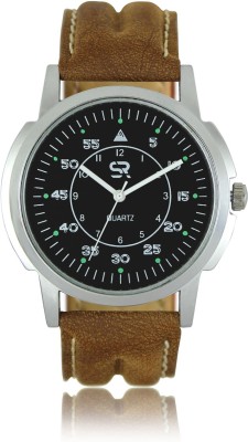 Shivam Retail Special Offer In SR-01 Genuine Brown Leather Boys Must Be Stylish Watch  - For Men   Watches  (Shivam Retail)