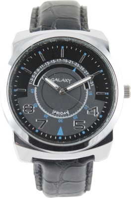 Galaxy GY071BLK Watch  - For Men   Watches  (Galaxy)