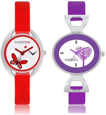 VALENTIME VT4-28 Colorful Beautiful Womens Combo Wrist Watch  - For Girls   Watches  (Valentime)