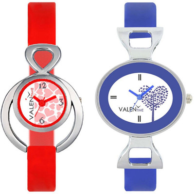

VALENTIME VT14-29 Colorful Beautiful Womens Combo Wrist Watch - For Girls