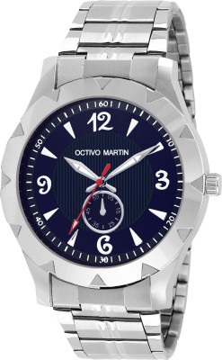 octivomartin OM-CH 1017 Blue Chronograph pattern Watch  - For Men   Watches  (octivomartin)