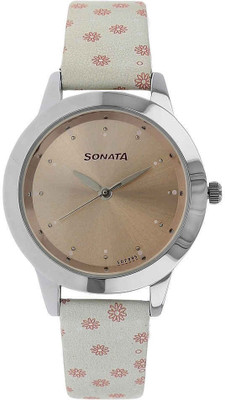 

Sonata 87019SL03J Watch - For Women