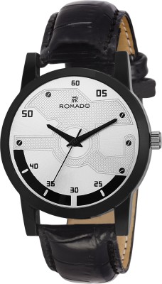 ROMADO SM-BK-01 SMILY BLACK Watch  - For Boys   Watches  (ROMADO)
