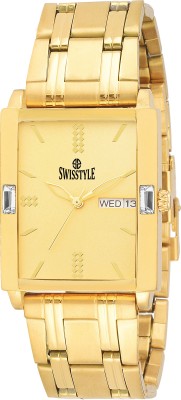 Swisstyle SS-GSQ1177-GLD-GLD Watch  - For Men   Watches  (Swisstyle)