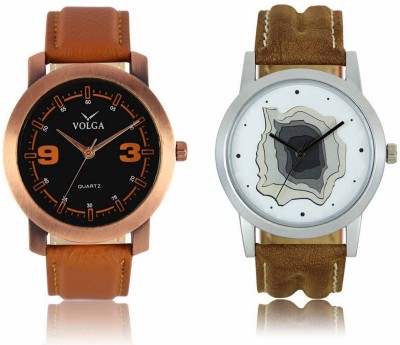Shivam Retail VL21LR09 New Latest Collection Leather Strap Men Watch  - For Boys   Watches  (Shivam Retail)
