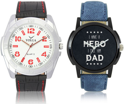 View Shivam Retail VL29LR07 New Latest Collection Leather Band Men Watch  - For Boys Wrist Watches Price Online(Shivam Retail)