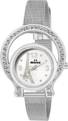 MARCO Elite Mr-Lr-4018-wht-ch Watch  - For Men   Watches  (Marco)