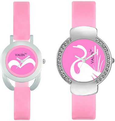 

VALENTIME VT18-24 Colorful Beautiful Womens Combo Wrist Watch - For Girls