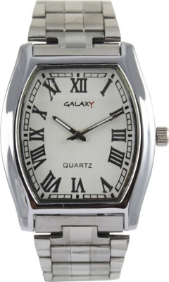 Galaxy GY077WHTSLR Watch  - For Men   Watches  (Galaxy)