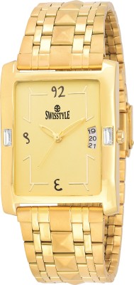 Swisstyle SS-GSQ1178-GLD-GLD Watch  - For Men   Watches  (Swisstyle)