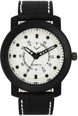 Fashionnow White Dial Stainless Steel Black Case Men Watch Formal Water Resistant Watch  - For Men   Watches  (Fashionnow)