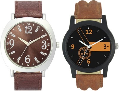 Shivam Retail VL46LR01 New Latest Collection Leather Band Men Watch  - For Boys   Watches  (Shivam Retail)