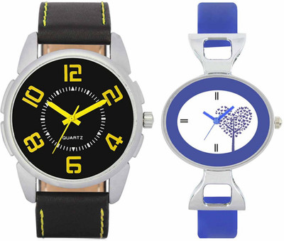 

Volga VL25VT29 Exclusive Leather & Plastic Boys & Girls Combo Watch - For Men & Women