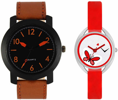

Volga VL19VT04 Exclusive Leather & Plastic Boys & Girls Combo Watch - For Men & Women