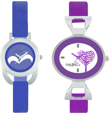 

VALENTIME VT17-28 Colorful Beautiful Womens Combo Wrist Watch - For Girls