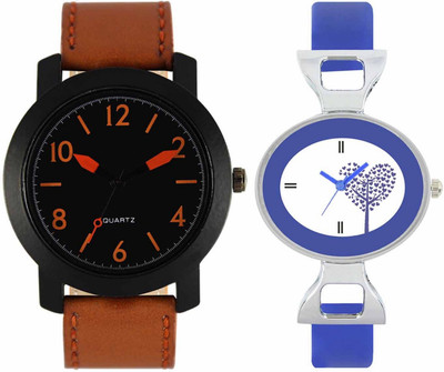 

Volga VL19VT29 Exclusive Leather & Plastic Boys & Girls Combo Watch - For Men & Women