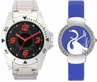 

Volga VL02VT23 Exclusive Leather & Plastic Boys & Girls Combo Watch - For Men & Women