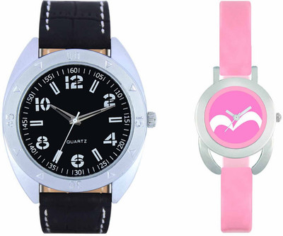 

Volga VL31VT18 Exclusive Leather & Plastic Boys & Girls Combo Watch - For Men & Women