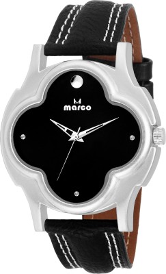 MARCO Elite Mr-Gr-4006-blk-blk Watch  - For Men   Watches  (Marco)