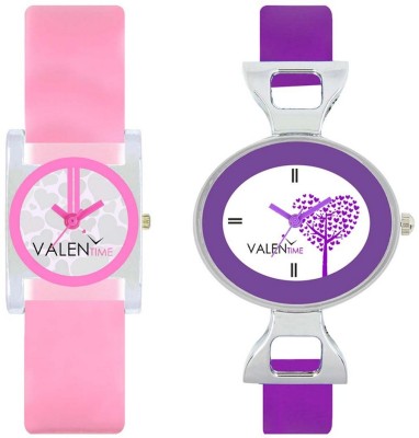 VALENTIME VT8-28 Colorful Beautiful Womens Combo Wrist Watch  - For Girls   Watches  (Valentime)