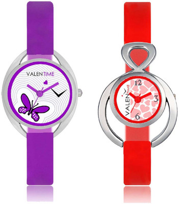 

VALENTIME VT2-14 Colorful Beautiful Womens Combo Wrist Watch - For Girls