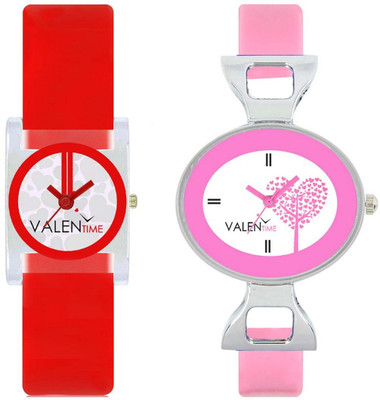 

VALENTIME VT9-30 Colorful Beautiful Womens Combo Wrist Watch - For Girls