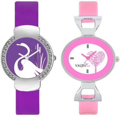 VALENTIME VT22-30 Colorful Beautiful Womens Combo Wrist Watch  - For Girls   Watches  (Valentime)