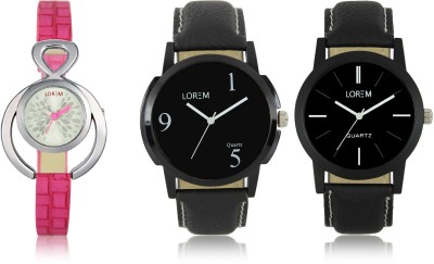 LOREM New LR05-06-205 Exclsive Best Stylish Combo Watch  - For Boys & Girls   Watches  (LOREM)