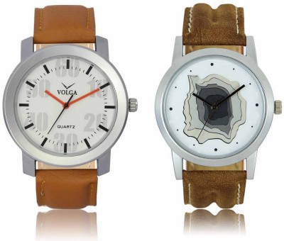 Shivam Retail VL27LR09 New Latest Collection Leather Band Men Watch  - For Boys   Watches  (Shivam Retail)