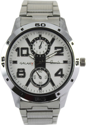 

Galaxy GY074WHTSLR Watch - For Men
