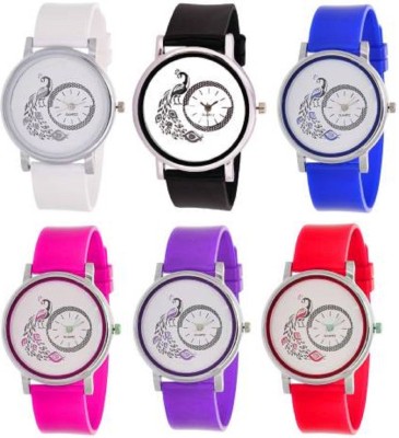 SPINOZA Glory multicolor beautiful and attrative peacock bracelet women Watch  - For Girls   Watches  (SPINOZA)