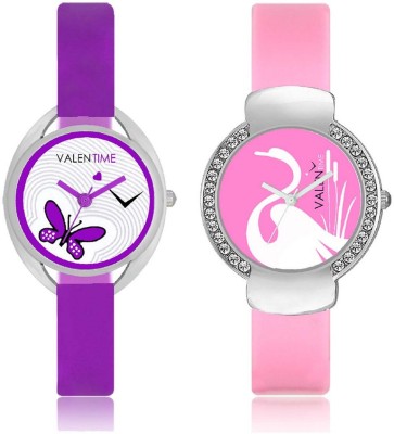 VALENTIME VT2-24 Colorful Beautiful Womens Combo Wrist Watch  - For Girls   Watches  (Valentime)