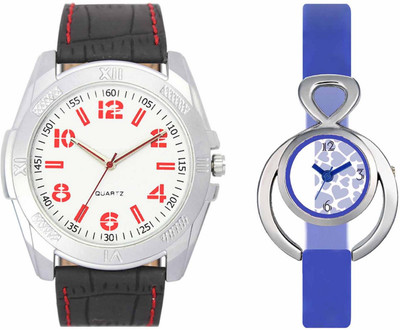 

Volga VL29VT12 Exclusive Leather & Plastic Boys & Girls Combo Watch - For Men & Women
