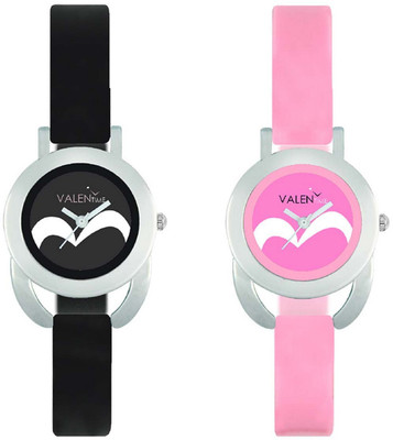 

VALENTIME VT16-18 Colorful Beautiful Womens Combo Wrist Watch - For Girls