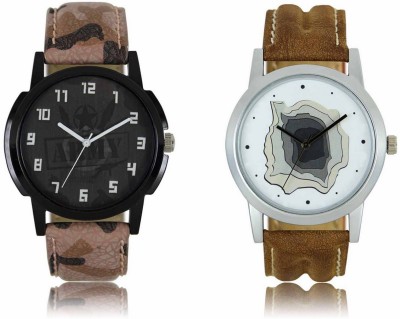 Shivam Retail LR03-09 New Latest Collection Leather Strap Boys & Girls Combo Watch  - For Boys   Watches  (Shivam Retail)
